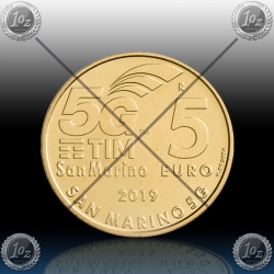 5 EVRO SAN MARINO 2019 " 5G network " UNC